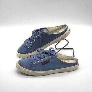 SUPERGA SATIN LACE MULE SNEAKERS